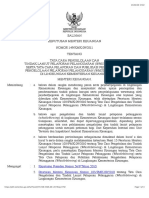 Keputusan Presiden Nomor 56/P Tahun 2010 Peraturan Menteri Keuangan Nomor 103/PMK.09/2010