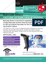 Barcode Direct: Vaccine 2D Barcode Scanning