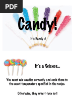 Candy Temperature Stages Guide | PDF | Confectionery | Sugar Confectionery