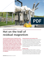 CT Analyzer Hot On The Trail of Residual Magnetism OMICRON Magazine 2010 ENU