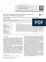 Estimating Ground Impedance Parameters from Field Measurements