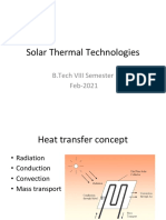 2) Solar Thermal