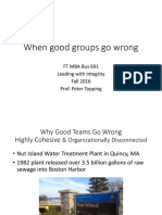 When Good Groups Go Wrong