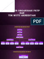 Struktur Organisasi FKTP Dan Tim Mutu Akreditasi