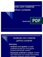 Acidente Com Material Pérfuro Cortante