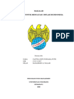 Makalah Persoalan Inflasi Di Indonesia