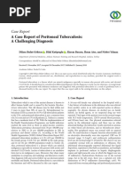 Case Report: A Case Report of Peritoneal Tuberculosis: A Challenging Diagnosis