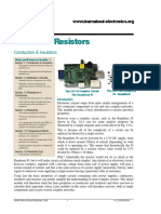 Circuits & Resistors: Conductors & Insulators