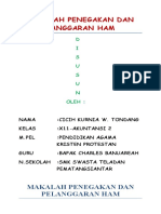 Makalah Penegakan Dan Pelanggaran Ha