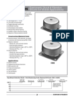 CM Series: Elastomeric Shock & Vibration Mounts For Mobile Applications