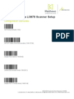 Zebra LI3678 Scanner Setup