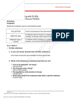 This Study Resource Was: Database Programming With PL/SQL 6-2: Practice Activities