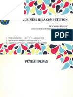 Business Idea Competition: (Aksesoris Cantik Bernuansa Tradisional)