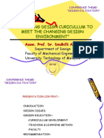 Developing Design Curicullum To Meet The Changing Design Environment