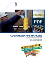 Brady Customized Pipe Markers Brochure