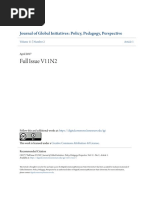 Full Issue V11N2: Journal of Global Initiatives: Policy, Pedagogy, Perspective