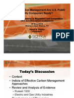 Greenhouse Gas Management-Are U.S. Public Utility Companies Ready?