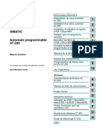 1 2 3 4 5 6 7 8 9 10 Automate Programmable S7-200 Simatic: Manuel Système