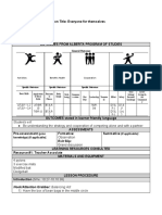 Grade: 7/8/9 Class/Subject: PE Unit: Games Lesson Duration: 40