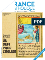 France Catholique N° 3720 EXTRAIT Sur CONVERTIS Et MISSION ISMERIE (6 Pages)