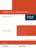 Simple Past vs Present Perfect Tense Guide