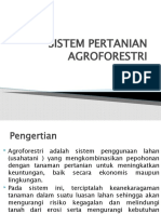Sistem Pertanian Agroforestri