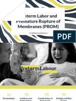 Preterm Labor and PROM