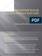 Memahami Konsep Dasar Ekologi Pangan Dan Gizi