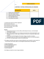 Sistema de unidades y separación de mezclas