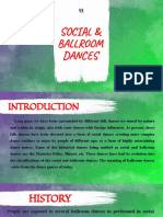 Social & Ballroom Dances