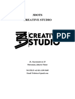 3dots Creative Studio: JL. Kayumanis No 25 Matraman, Jakarta Timur