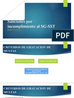 Sanciones Por Incumplimiento Al SG-SST