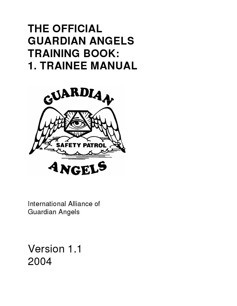 Guardian Angels: Trainee Manual | PDF | Business