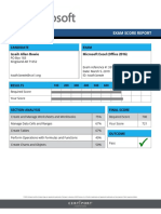 Excel Certification