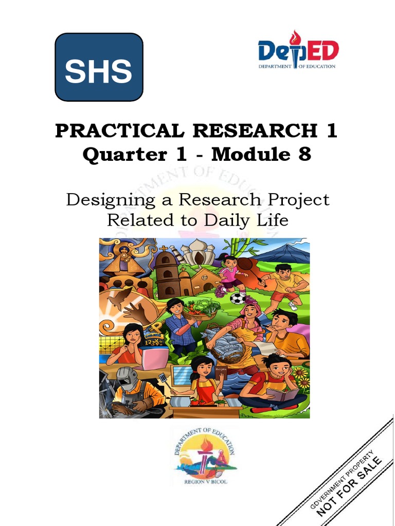Applied - Practical Research1 - Q1 - M8-Designing A Research Project ...