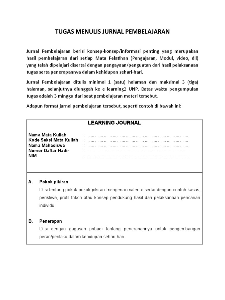 Jurnal Pembelajaran | PDF