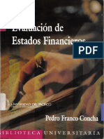 Libro Evaluación de Estados Financieros Pedro Franco Concha