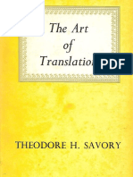 The Art of Translation