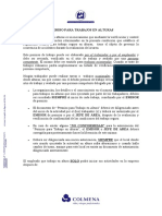 Permiso Para Trabajo Senal Turas