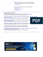 Activity Coefficients From Molecular Simulations Using The OPAS Method