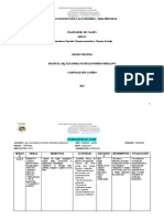 Plan de clases de Lenguaje grado 3ro con énfasis en expresión oral y escrita