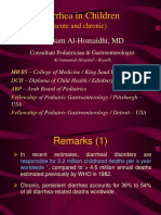 Diarrhea in Children (Acute & Chronic)