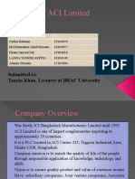 ACI Company Overview and SWOT