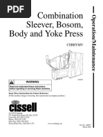 Combination Sleever, Bosom, Yoke Press