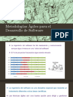 Metodologías Ágiles para Desarrollo Software