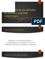 Construcción de Una Identidad de Defensa y Seguridad (R11062018)