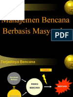 Manajemen Bencana Berbasis Masyarakat