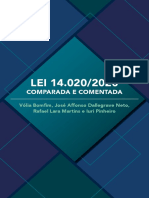 Lei 14020-2020 Comparada e Comentada