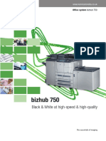 Bizhub 750: Black & White at High-Speed & High-Quality