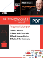 Marketing Management-Kelompok4 - Setting Product Strategy - Ch13 - EMBA34JOG